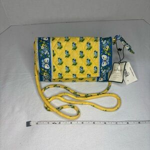 Vera Bradley Katherine Floral Trifold Wallet With Strap. Retired Pattern NWT
